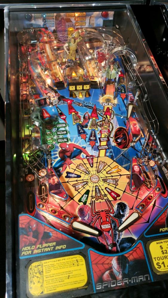 Buy Spider-man Pinball Machine by Stern Online at $6999