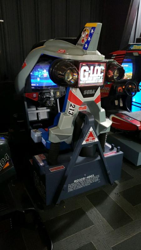 G-Loc Air Battle Motion Deluxe Arcade Game