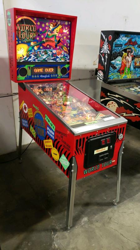 Al's Garage Band Goes on World Tour Pinball Machine Alvin G. 1992