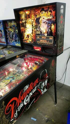 Phantom Pinball Machine The Phantom of the Opera Pinball Machine Data East 1990