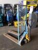 PALLET JACK MATERIAL CART W/ BACKBOARD