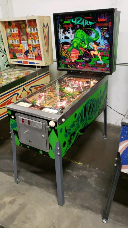 Pinball Lizard Pinball Machine by Game Plan 1980