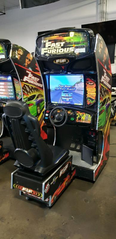 FAST & FURIOUS SITDOWN RACING ARCADE GAME #1