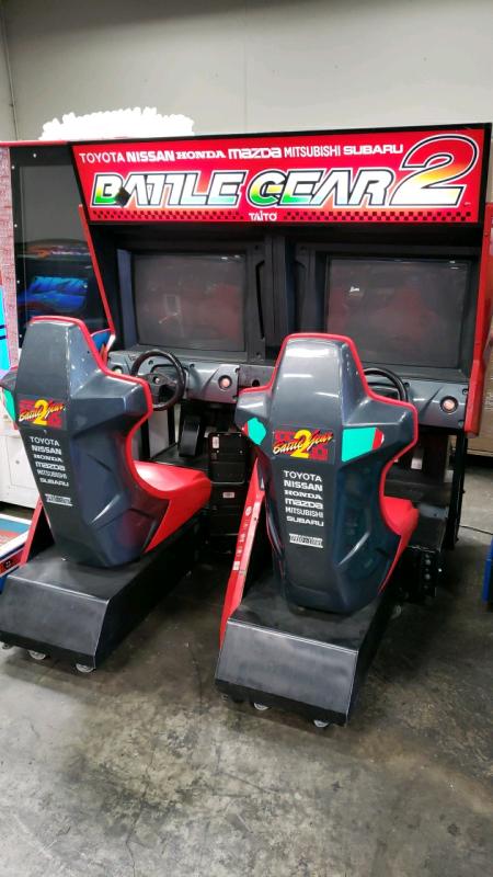 Battle Gear 2 Sitdown Racing Arcade Game Taito