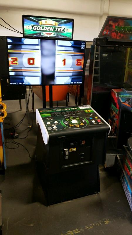 GOLDEN TEE 2016 GOLF ARCADE GAME INCREDIBLE TECHNOLOGIES