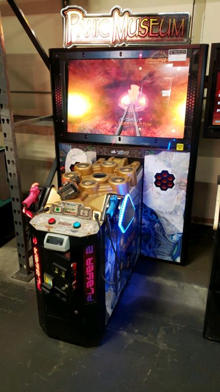 PANIC MUSEUM TAITO SHOOTER ADVENTURE ARCADE GAME