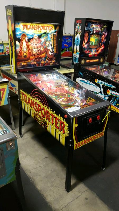 Transporter Pinball Machine Bally Classic 1989