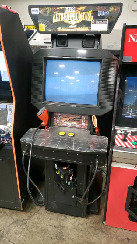 Extreme Hunting 2 Shooter Arcade Game ATOMIS WAVE CAB