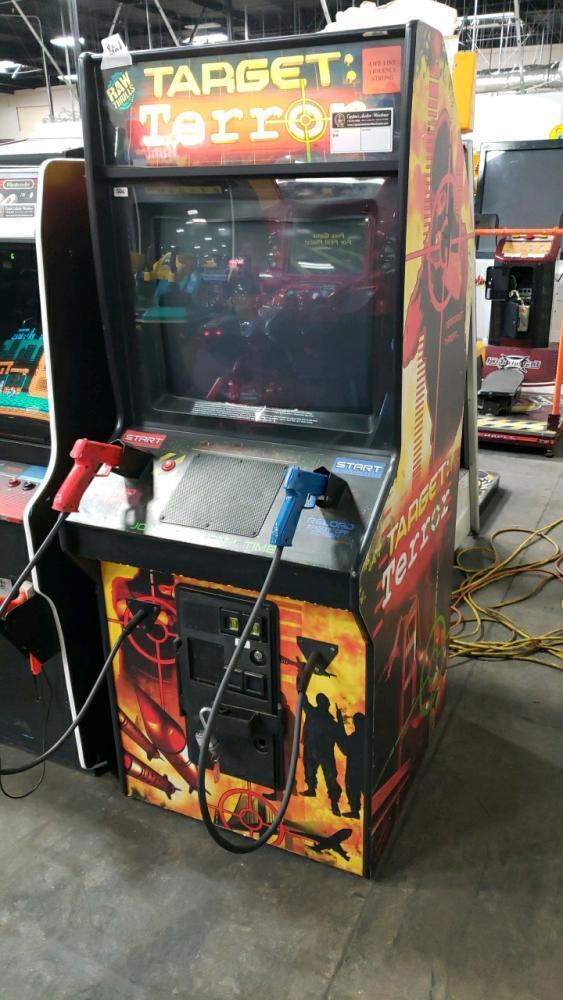 TARGET TERROR DEDICATED SHOOTER ARCADE GAME