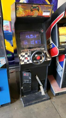 WORLD RALLY UPRIGHT DRIVER ARCADE GAME