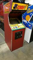 THIEF CLASSIC DEDICATED UPRIGHT ARCADE GAME PACIFIC NOVELTY MFG 1981
