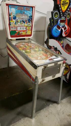 GOTTLIEB'S SHOW BOAT CLASSIC WEDGE HEAD PINBALL MACHINE PROJECT