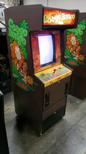 CONGO BONGO SEGA UPRIGHT ARCADE GAME PROJECT