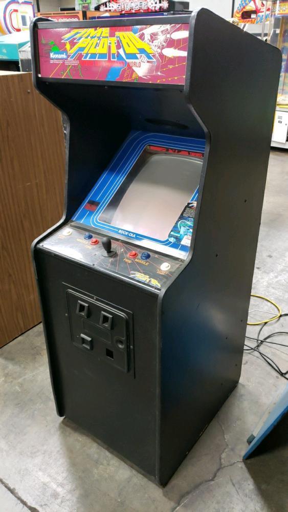 TIME PILOT UPRIGHT ARCADE GAME IN ROCKOLA CAB