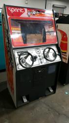 SPRINT 2 CLASSIC ARCADE GAME CABINET