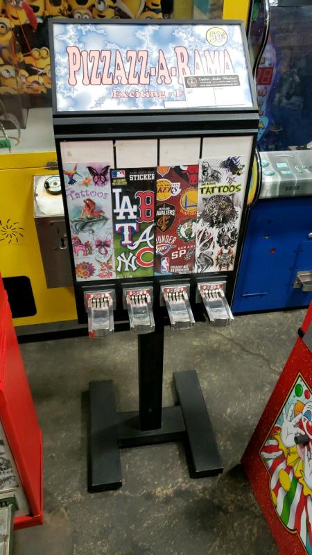 BULK VENDING 4 SELECT STICKER STAND