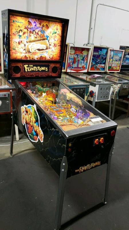 THE FLINTSTONES PINBALL MACHINE WILLIAMS 1994