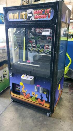 WIN IT OR BUY IT NOW PLUSH CRANE MACHINE