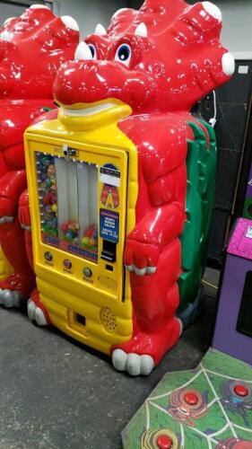 DAVE THE DINOSAUR CAPSULE VENDING KIOSK