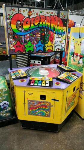 Colorama Redemption Machine COLORAMA TICKET REDEMPTION GAME