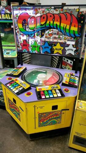 Colorama Redemption Machine COLORAMA TICKET REDEMPTION GAME