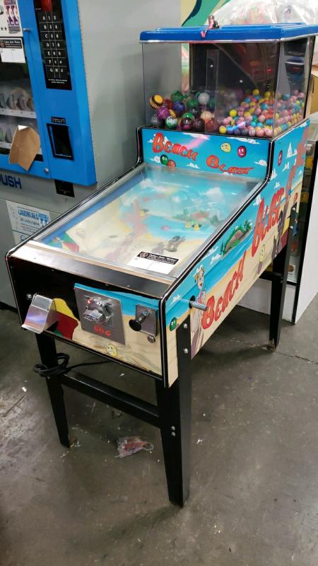 BEACH BLAST BULK VENDING PINBALL NOVELTY GAME