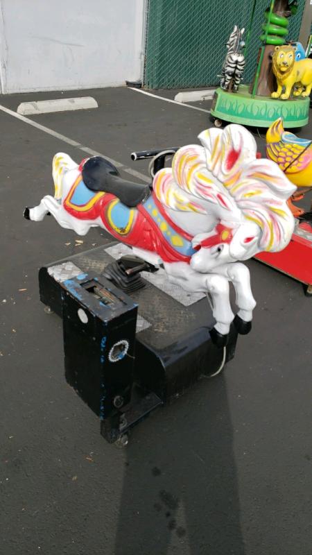 Kiddie Ride Carnival Horse