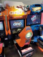 GRID 32" LCD SITDOWN RACING ARCADE GAME SEGA #1 - 2