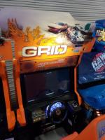 GRID 32" LCD SITDOWN RACING ARCADE GAME SEGA #1 - 4