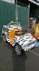 KIDDIE RIDE ZEBRA TRUCK