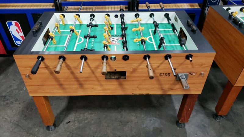 FOOSBALL TABLE COIN OP TORNADO by VALLEY #1