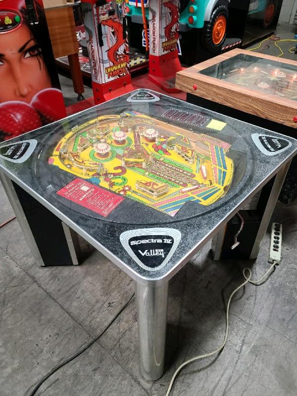 SPECTRA IV ROTATING COCKTAIL TABLE PINBALL MACHINE by VALLEY 1978 PROJECT