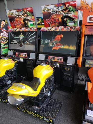 NIRIN 42" MOTORCYCLE RACING ARCADE GAME #2