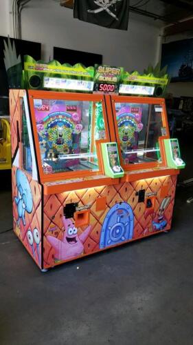 SPONGE BOB PINEAPPLE ARCADE TICKET REDEMPTION GAME