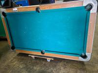 POOL TABLE DYNAMO SLATE TOP COIN OP TG