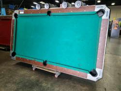 POOL TABLE VALLEY COUGAR SLATE TOP COIN OP D