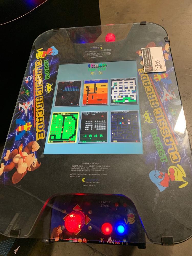60 IN 1 MULTICADE COCKTAIL TABLE ARCADE GAME