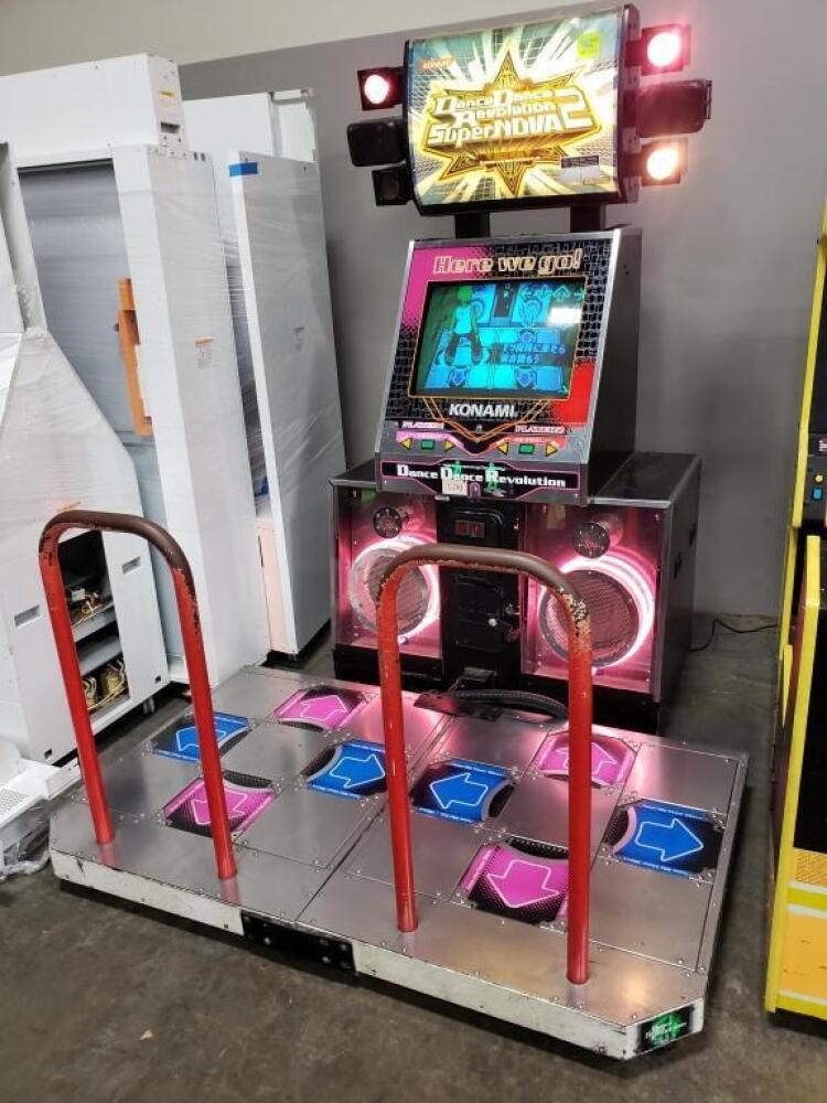DDR EXTREME 2 PLAYER DANCE ARCADE GAME KONAMI
