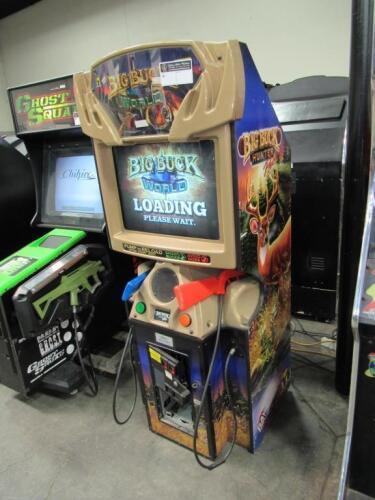 BIG BUCK WORLD SHOOTER ARCADE GAME