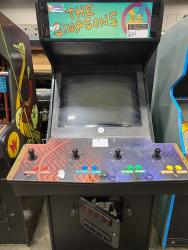 The Simpsons 4 Player Konami Arcade Game
