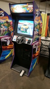 CRUISIN EXOTICA UPRIGHT DEDICATED RACING ARCADE GAME MIDWAY L@@K!!! #1
