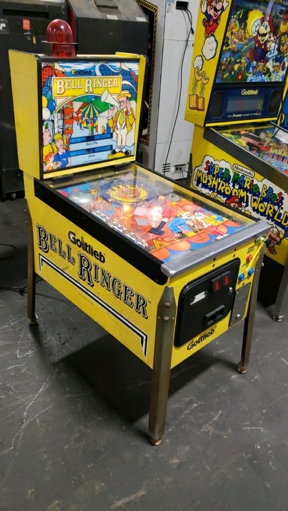 Bell Ringer Pinball BELL RINGER MINI PINBALL MACHINE GOTTLIEB REDEMPTION GAME