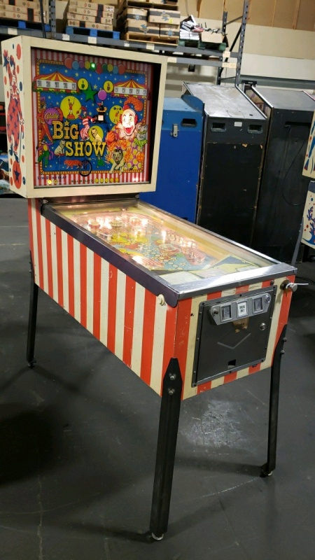 Bally big discount show pinball machine