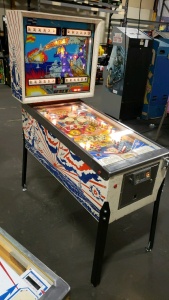 COMBAT CLASSIC E.M. PINBALL MACHINE ZACCARIAH OF ITALY