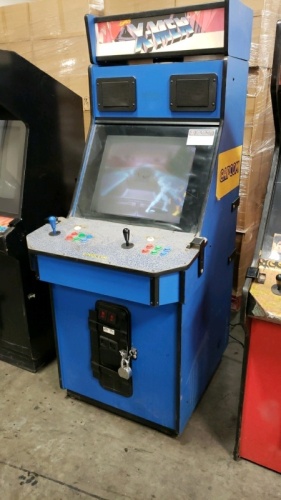 X-MEN CHILDREN OF THE ATOM ARCADE GAME Q-SOUND CABINET