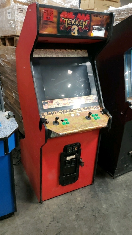 TEKKEN 3 UPRIGHT FIGHTING ARCADE GAME NAMCO #1