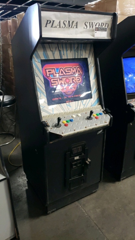 PLASMA SWORD 25" UPRIGHT ARCADE GAME