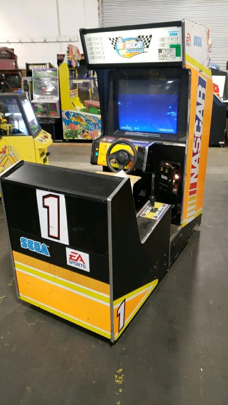 NASCAR ARCADE SITDOWN RACING ARCADE GAME SEGA