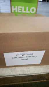 1 BOX LOT - NIGHTHAWK & TEKKEN 5 PCB'S MISC