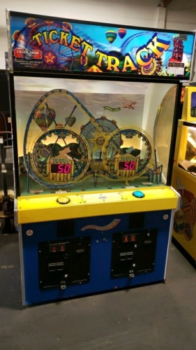 TICKET TRACK ROLLER COASTER TICKET REDEMPTION GAME